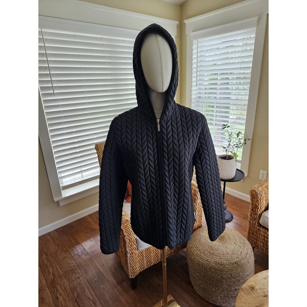 Cole B Sport Quilted Performance Jacket Women's Size M Full Zip